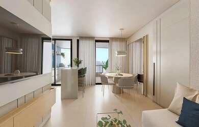 Imagem: Apartamento de 02 quartos com varanda gourmet