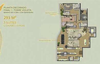 Imagem 5: Apartamento com 4 quartos à venda em Água Branca - SP