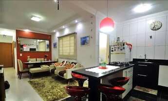 Imagem 3: Apartamento para venda possui 85 metros quadrados com 3 quartos em Vila Floresta - Santo A