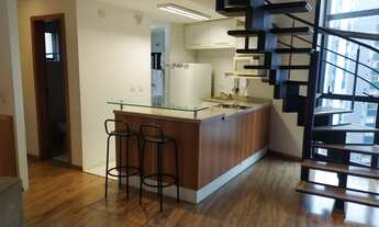 Imagem: FLAT DUPLEX MOBILIADO ENSOLARADO