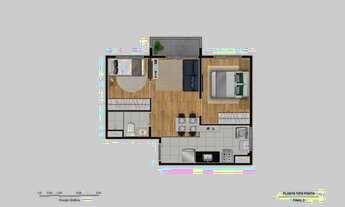 Imagem 6: Apartamento para venda com 40 metros quadrados com 2 quartos em Vila Inglesa - São Paulo