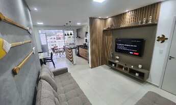 Imagem 3: Tenório Ubatuba - 4º andar, vista Mar - 2 suítes e 2 vagas de garagem - Finamente decorado