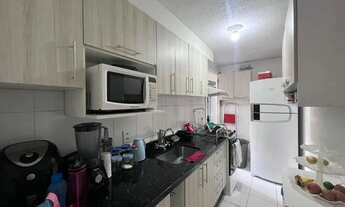 Imagem 2: Apartamento de 48m² com 2 quartos e cozinha com armário em Suzano