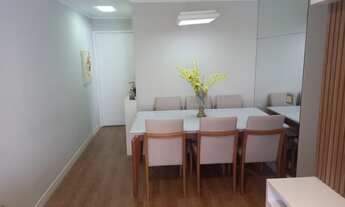 Imagem 3: Apartamento a venda mobiliado com 2 dormitórios sala para 2 ambientes com sacada útil de 5