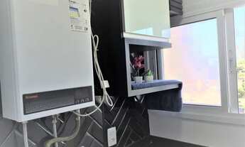 Imagem 7: COBERTURA MOBILIADA 77 m2, 1 dorm, 1 suíte, 1 lavabo, área gourmet, 2 vagas VENDA Jabaquar