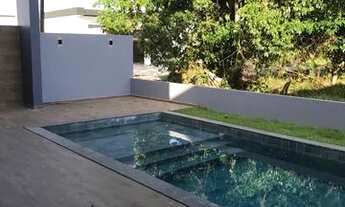 Imagem 4: BELÍSSIMA CASA DÚPLEX NOVA 4 SUÍTES PISCINA COM PRAINHA PRIVATIVA CONDOMÍNIO RESIDENCIAL C