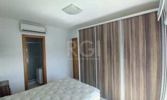 Imagem 7: Apartamento mobiliado, 57m2, 1 suite, 1 vaga, lareira e churrasqueira, localizado no bairr