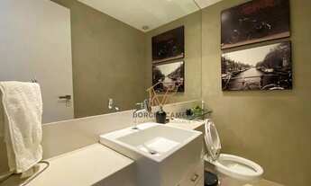 Imagem 7: Apartamento com 1 dormitório para alugar, 56 m² por R$ 5.600/mês - Vila da Serra - Nova Li