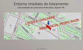 Imagem 3: Lote de 547m² localizado do Loteamento Pedro Baize, em Ibiporã -PR