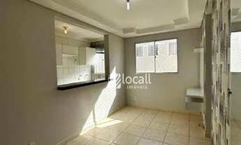 Imagem 2: Apartamento com 2 dormitórios, 47 m² - venda por R$ 210.000,00 ou aluguel por R$ 1.055,00