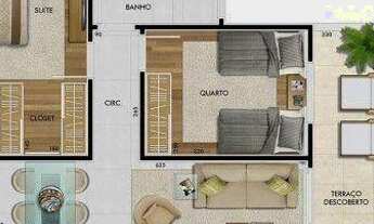 Imagem 5: Apartamento Garden com 2 dormitórios à venda, 78 m² por R$ 463.000 - Santa Inês - Belo Hor