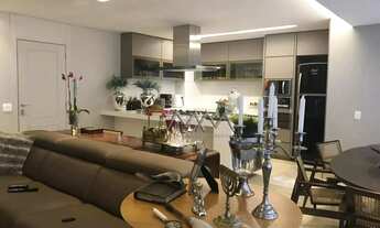 Imagem 2: Apartamento com 2 dormitórios para alugar, 98 m² por R$ 9.535,46/mês - Vila da Serra - Nov