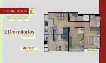 Imagem 16: Apartamento à venda em Maringá, Jardim Aclimação, com 2 quartos, com 55.34 m², Royal Palac
