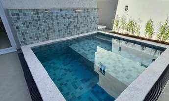 Imagem 2: Casa Térrea 3 Suites + Escritório, Piscina e Área Gourmet integrada- Condomínio Maikai