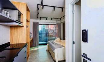 Imagem 4: Apartamento à venda em Pinheiros, São Paulo-SP: 1 quarto, 1 banheiro, 25,00 m² de área