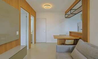 Imagem 4: APARTAMENTO MOBILIADO PARA LOCAÇÃO 01 QUARTO SUITE E 01 VAGA COM LAZER COMPLETO NO VILA DA