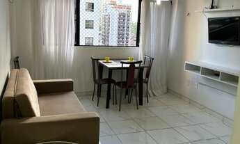 Imagem 3: Alugo Apto mobiliado com 1 Qto e área de lazer, em excelente localização no Cabo Branco