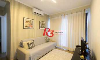 Imagem 3: Apartamento com 1 dormitório à venda, 47 m² por R$ 800.000,00 - Ponta da Praia - Santos/SP