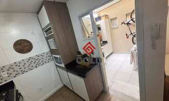 Imagem 4: Apartamento com 2 dormitórios para alugar, 50 m² por R$ 2.700,00/mês - Campestre - Santo A