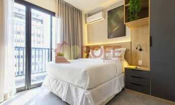 Imagem 4: Studio mobiliado de 22m² para venda, bairro Vila Buarque, condomínio com lazer ao lado do