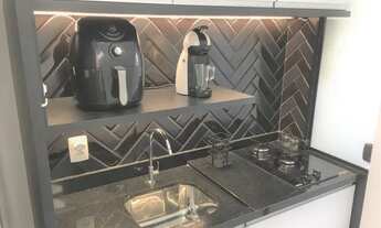 Imagem 2: COBERTURA MOBILIADA 77 m2, 1 dorm, 1 suíte, 1 lavabo, área gourmet, 2 vagas VENDA Jabaquar