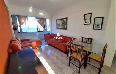 Imagem 2: Apartamento 02 dormitórios mobiliado Vista Mar São Vicente