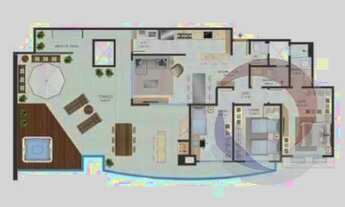 Imagem 4: Cobertura para Venda em Florianópolis, Campeche, 3 dormitórios, 1 suíte, 3 banheiros, 2 va