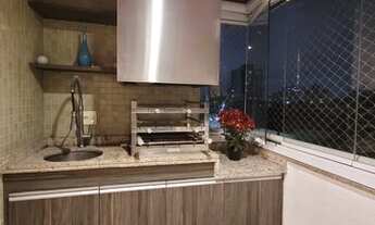 Imagem 5: Apartamento com porteira fechada para venda possui 119 metros, 3 suítes, 3 vagas e lazer c