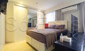 Imagem 6: Flat disponível para locação ao lado do Parque do Ibirapuera com 35m², 1 dormitório e 1 va