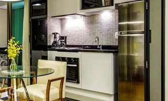 Imagem 7: Flat/Condo Hotel com 60 m², 2 dormitórios(1 suíte), varanda, 2 banheiros