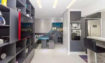 Imagem 3: Apartamento porteira fechada com 2 dormitórios à venda, 86 m² por R$ 1.085.000 - Edifício