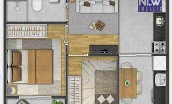 Imagem: Apartamento com 2 dormitórios à venda