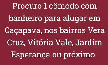 Imagem: Procuro para alugar em CAÇAPAVA