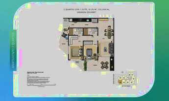 Imagem 2: Apartamento à venda, 2 quartos, 1 suíte, 1 vaga, Piratininga - Niterói/RJ