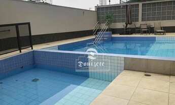 Imagem 2: Apartamento com 2 dormitórios para alugar, 67 m² por R$ 3.514,00/mês - Centro - Santo Andr