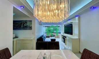 Imagem 2: Apartamento Reformado com vista mar, 2 dormitórios (1 suíte), Tombo, Guarujá-SP