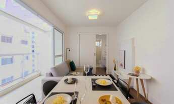 Imagem 3: Apartamento para venda tem 45 metros quadrados com 1 quarto, sendo uma suíte e uma vaga