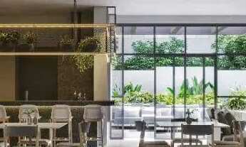 Imagem 7: Edifício Auth - Apartamento 58 m² área privativa 1 quarto, sacada com churrasqueira e 1 va