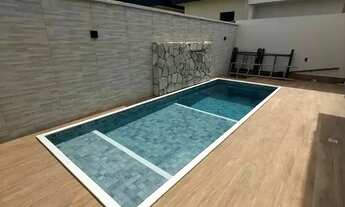 Imagem 6: CASA TÉRREA NO COND. QUINTA DO BOSQUE- C/ 4 QUARTOS SENDO 3 SUÍTES, ÁREA GOURMET, PISCINA