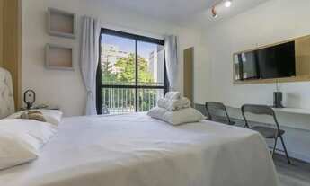 Imagem 5: Studio novo e totalmente mobiliado e equipado, com maravilhosa área de lazer no rooftop