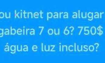 Imagem: AP ou kitnet alguma para alugar