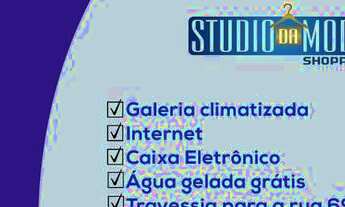 Imagem 6: Aluguel de lojas na 44 é na galeria Studio da Moda