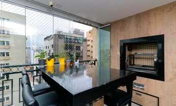 Imagem 5: Apartamento de 156m² mobiliado na Vila Olímpia, 3 dorm. sendo 2 suítes e 3 vagas, lazer c