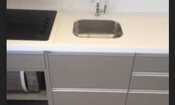 Imagem 6: Apartamento mobiliado no Brooklin Berrine com quarto separado da sala todo mobiliado