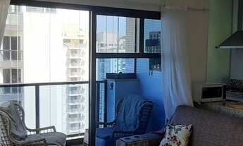 Imagem 6: FLAT 02 DORMITS (1 SUÍTE), SALA 02 AMBS, AMPLA VARANDA, VISTA/MAR, MOB. 02 VAGAS, LAZER, G