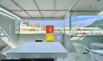 Imagem 4: Cobertura - Mares De Goa 2 suítes 120 m² - Mobiliada e Decorada Área da cobertura fechada