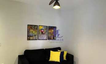 Imagem 3: Apartamento MOBILIADO com 1 dormitório para alugar, 32 m² por R$ 2.088/mês - Vila Maracy