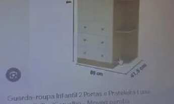 Imagem 3: Guarda roupa + Berço c/ colchão R$400