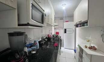 Imagem 3: Apartamento de 48m² com 2 quartos e cozinha com armário em Suzano