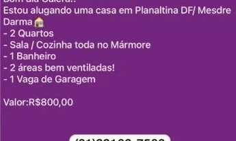 Imagem: Casa Planaltina - DF 2 Quartos
